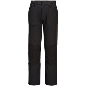 (44R, Black) Portwest Mens WX2 Slim Work Trousers (44R, Black) Portwest Mens WX2 Slim Work Trousers