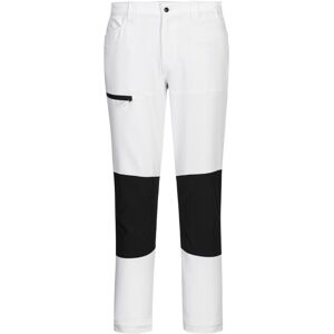 (42R, White) Portwest Mens WX2 Slim Work Trousers (42R, White) Portwest Mens WX2 Slim Work Trousers