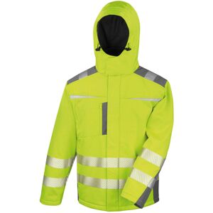 (3XL, Fluorescent Yellow) Result Unisex Adult Safe-Guard Dynamic Soft Shell Jack (3XL, Fluorescent Yellow) Result Unisex Adult Safe-Guard Dynamic Soft Shell Jack