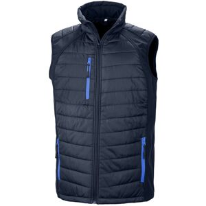 (L, Navy/Royal Blue) Result Unisex Adult Compass Softshell Gilet (L, Navy/Royal Blue) Result Unisex Adult Compass Softshell Gilet