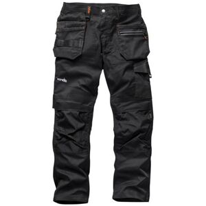 Scruffs Mens Black 38R Trade Work Trousers Scruffs Mens Black 38R Trade Work Trousers