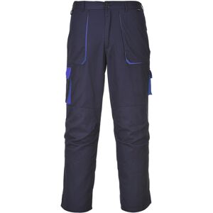 (3XL R, Navy) Portwest Mens Texo Contrast Workwear Trousers (3XL R, Navy) Portwest Mens Texo Contrast Workwear Trousers