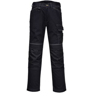 (34R, Black) Portwest Mens PW3 Work Trousers (34R, Black) Portwest Mens PW3 Work Trousers