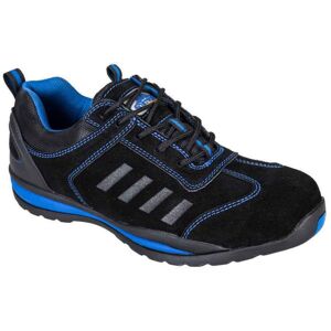 (10.5 UK, Black/Blue) Portwest Mens Steelite Lusum S1P HRO Suede Safety Shoes (10.5 UK, Black/Blue) Portwest Mens Steelite Lusum S1P HRO Suede Safety Shoes