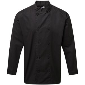 (XL, Black) Premier Unisex Adults Chefs Coolchecker Long Sleeve Jacket (XL, Black) Premier Unisex Adults Chefs Coolchecker Long Sleeve Jacket