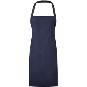 (One Size, Navy) Premier Ladies/Womens Essential Bib Apron / Catering Workwear (One Size, Navy) Premier Ladies/Womens Essential Bib Apron / Catering Workwear
