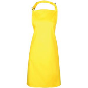 (One Size, Yellow) Premier Colours Bib Apron / Workwear (Pack of 2) (One Size, Yellow) Premier Colours Bib Apron / Workwear (Pack of 2)