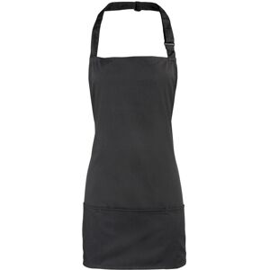 (One Size, Black) Premier Colours 2-in-1 Apron / Workwear (Pack of 2) (One Size, Black) Premier Colours 2-in-1 Apron / Workwear (Pack of 2)