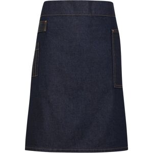 (One Size, Indigo Denim) Premier Unisex Adults Division Waxed Look Denim Waist A (One Size, Indigo Denim) Premier Unisex Adults Division Waxed Look Denim Waist A