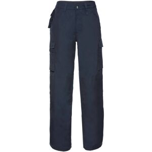 (28W x Regular, French Navy) Russell Work Wear Heavy Duty Trousers / Pants(Regul (28W x Regular, French Navy) Russell Work Wear Heavy Duty Trousers / Pants(Regul