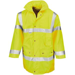 (M, Fluorescent Yellow) Result Mens Safeguard High-Visibility Safety Jacket (EN4 (M, Fluorescent Yellow) Result Mens Safeguard High-Visibility Safety Jacket (EN4