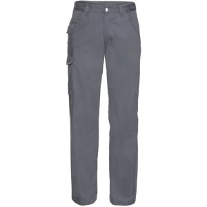 (38W x Regular, Convoy Grey) Russell Workwear Mens Polycotton Twill Trouser / Pa (38W x Regular, Convoy Grey) Russell Workwear Mens Polycotton Twill Trouser / Pa