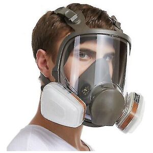 Unbranded Full face mask for 6800 Series Gas Paint Spray Protective Respirator Kit Unbranded Full face mask for 6800 Series Gas Paint Spray Protective Respirator Kit