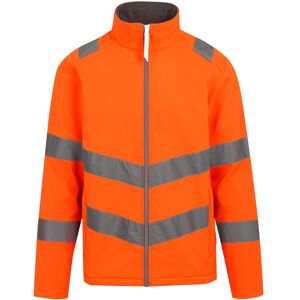 (XXL, Orange) Regatta Mens Pro Contract Ablaze 2 Layer Hi-Vis Soft Shell Jacket (XXL, Orange) Regatta Mens Pro Contract Ablaze 2 Layer Hi-Vis Soft Shell Jacket