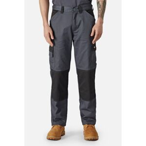 (40L, Black/Slate Grey) Dickies Mens Plain Work Trousers (40L, Black/Slate Grey) Dickies Mens Plain Work Trousers