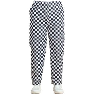 (XL, Black/White (Big Check)) Premier Essential Unisex Chefs Trouser / Catering (XL, Black/White (Big Check)) Premier Essential Unisex Chefs Trouser / Catering