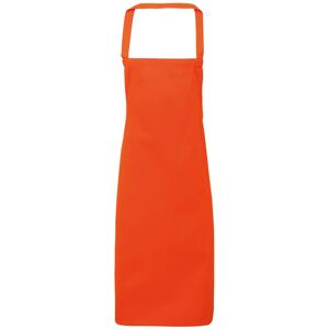 (One Size, Orange) Premier Ladies/Womens Slim Apron (no Pocket) / Workwear (Pack (One Size, Orange) Premier Ladies/Womens Slim Apron (no Pocket) / Workwear (Pack
