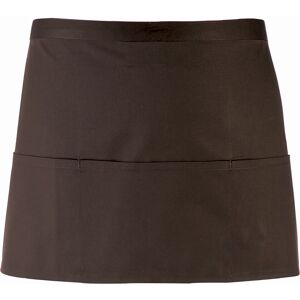 Premier Brown Women's 3-Pocket Apron - Workwear Premier Brown Women's 3-Pocket Apron - Workwear