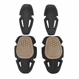 Unbranded (Tan) Tactical Knee And Elbow Pads Protection Set For G4 Combat Uniform Paintbal Unbranded (Tan) Tactical Knee And Elbow Pads Protection Set For G4 Combat Uniform Paintbal