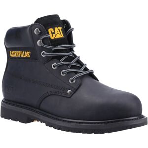 (Black, 9 (Adults')) Caterpillar Powerplant S3 Nubuck Black Safety Boots (Black, 9 (Adults')) Caterpillar Powerplant S3 Nubuck Black Safety Boots
