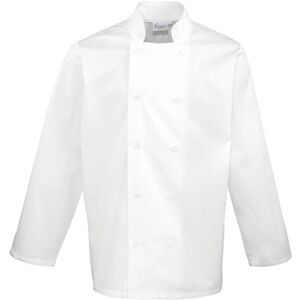 (5XL, White) Premier Mens Long-Sleeved Chef Jacket (5XL, White) Premier Mens Long-Sleeved Chef Jacket