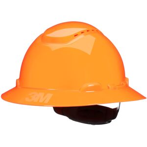 3M Hard Hat SecureFit H-807SFV-UV Hi-Vis Orange Vented Full Brim Style Safety 3M Hard Hat SecureFit H-807SFV-UV Hi-Vis Orange Vented Full Brim Style Safety