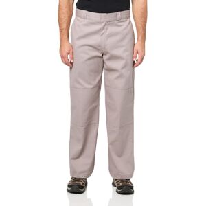 Dickies Men's Loose Fit Double Knee Work Pants Silver Dickies Men's Loose Fit Double Knee Work Pants Silver