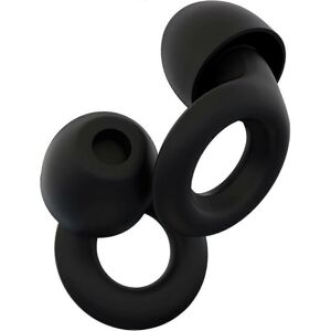 Unbranded Reusable silicone earplugs - Soft and comfortable hearing protectors, black, wit Unbranded Reusable silicone earplugs - Soft and comfortable hearing protectors, black, wit