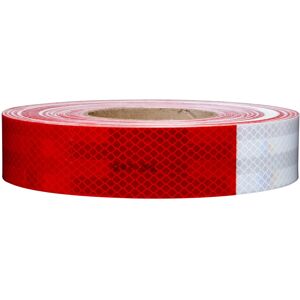 3M Diamond Grade 983-23 ES Red / White Reflective Tape - 2 in Width x 150 ft Len 3M Diamond Grade 983-23 ES Red / White Reflective Tape - 2 in Width x 150 ft Len