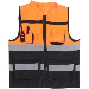 Unbranded High Visibility Safety Vest Class 2 with Dual Tone Unbranded High Visibility Safety Vest Class 2 with Dual Tone