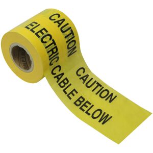Faithfull 365m Warning Tape - Electric Faithfull 365m Warning Tape - Electric