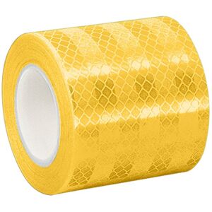 3M 3431 Yellow Micro Prismatic Sheeting Reflective Tape - 2 in. x 15 ft. Non Met 3M 3431 Yellow Micro Prismatic Sheeting Reflective Tape - 2 in. x 15 ft. Non Met