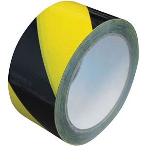 Faithfull Laminated Self-Adhesive Hazard Tape Black/Yellow 50mm x 33m Faithfull Laminated Self-Adhesive Hazard Tape Black/Yellow 50mm x 33m