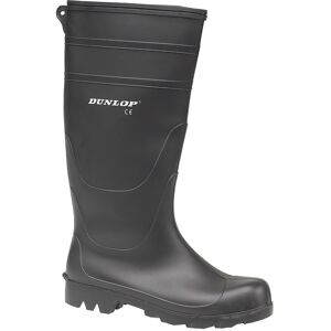 (41 EUR, Black) Dunlop Universal PVC Welly / Mens Wellington Boots (41 EUR, Black) Dunlop Universal PVC Welly / Mens Wellington Boots
