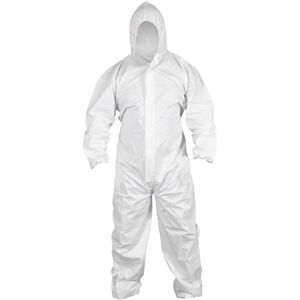 Sealey 9602L Worksafe Type 5/6 Disposable Coverall - Large Sealey 9602L Worksafe Type 5/6 Disposable Coverall - Large
