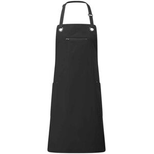(One Size, Black/Charcoal) Premier Barley Recycled Full Apron (One Size, Black/Charcoal) Premier Barley Recycled Full Apron