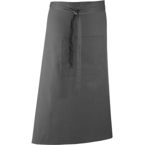 (One Size, Dark Grey) Premier Colours Bar Apron (One Size, Dark Grey) Premier Colours Bar Apron