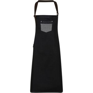 (One Size, Black Denim) Premier Division Bibbed Apron (One Size, Black Denim) Premier Division Bibbed Apron