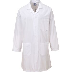 (4XL, White) Portwest Standard Workwear Lab Coat (Medical Health) (4XL, White) Portwest Standard Workwear Lab Coat (Medical Health)