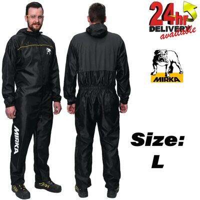 Mirka Coverall Light Line, Size L, Painters reusable and washable coveralls Mirka Coverall Light Line, Size L, Painters reusable and washable coveralls