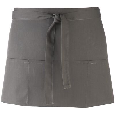Premier Dark Grey Ladies Apron - Workwear Premier Dark Grey Ladies Apron - Workwear