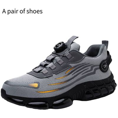 VEISHET (Gray, 42?Foot Length26cm/10.24in) Safety Shoes Trainers Mens Womens Lightweight VEISHET (Gray, 42?Foot Length26cm/10.24in) Safety Shoes Trainers Mens Womens Lightweight
