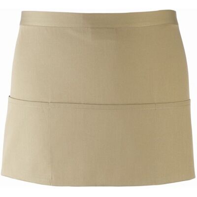 Premier Khaki 3-Pocket Apron - Workwear Premier Khaki 3-Pocket Apron - Workwear