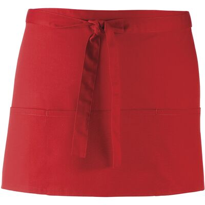 Premier Red Ladies Apron - Workwear Premier Red Ladies Apron - Workwear