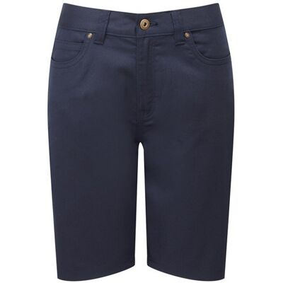 Premier Womens Chino Shorts Navy - Size 10 UK Premier Womens Chino Shorts Navy - Size 10 UK