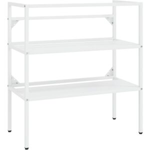(white, 79 x 38 x 83 cm) vidaXL Bathroom Washbasin Frame Iron Home Wash Stand Mu (white, 79 x 38 x 83 cm) vidaXL Bathroom Washbasin Frame Iron Home Wash Stand Mu