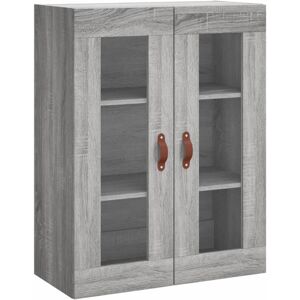(grey sonoma) vidaXL Wall Mounted Cabinet Bathroom Cabinet Storage Hanging Wall (grey sonoma) vidaXL Wall Mounted Cabinet Bathroom Cabinet Storage Hanging Wall