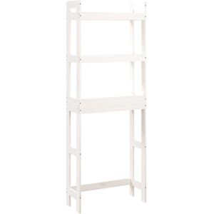 vidaXL Solid Wood Pine Toilet Rack - Bathroom Storage vidaXL Solid Wood Pine Toilet Rack - Bathroom Storage