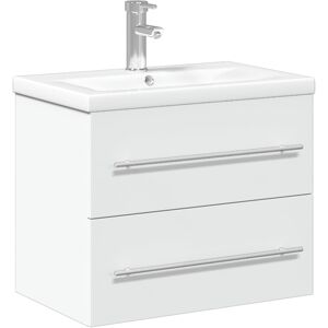 (white, 60 x 38.5 x 48 cm/with faucet) vidaXL Sink Cabinet with Built-in Basin B (white, 60 x 38.5 x 48 cm/with faucet) vidaXL Sink Cabinet with Built-in Basin B