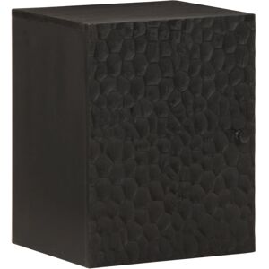 (black) vidaXL Bathroom Wall Cabinet Wall Unit Storage Cupboard Solid Wood Acaci (black) vidaXL Bathroom Wall Cabinet Wall Unit Storage Cupboard Solid Wood Acaci